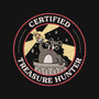 Certified Treasure Hunter-Womens-V-Neck-Tee-rarpoint