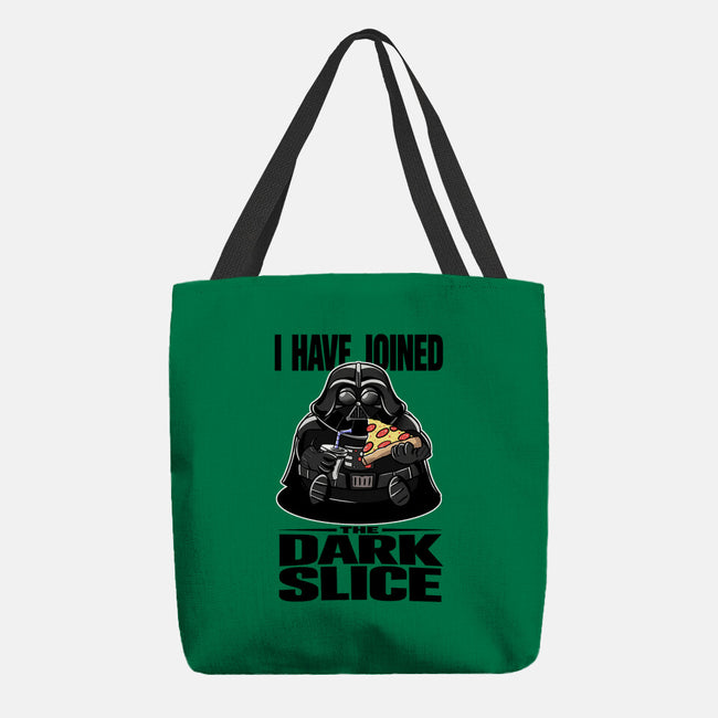 Joined Dark Slice-None-Basic Tote-Bag-fanfabio