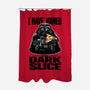 Joined Dark Slice-None-Polyester-Shower Curtain-fanfabio