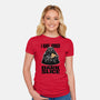 Joined Dark Slice-Womens-Fitted-Tee-fanfabio