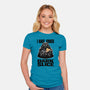 Joined Dark Slice-Womens-Fitted-Tee-fanfabio