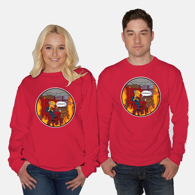 This Is Not Excellent-Unisex-Crew Neck-Sweatshirt-SeamusAran