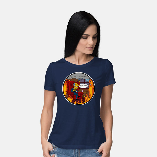This Is Not Excellent-Womens-Basic-Tee-SeamusAran