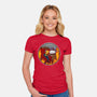 This Is Not Excellent-Womens-Fitted-Tee-SeamusAran