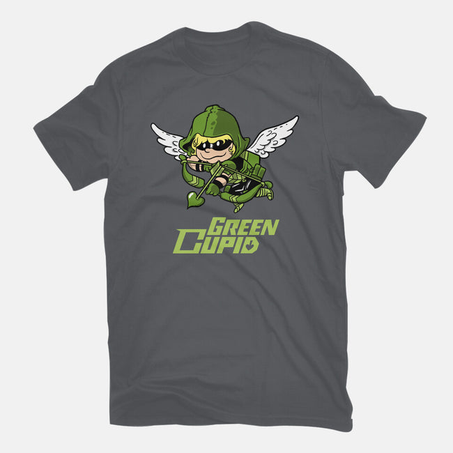Green Cupid-Mens-Heavyweight-Tee-imisko