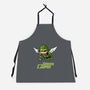 Green Cupid-Unisex-Kitchen-Apron-imisko