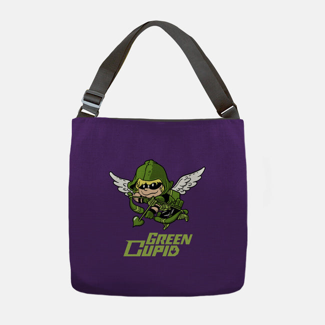 Green Cupid-None-Adjustable Tote-Bag-imisko