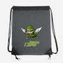 Green Cupid-None-Drawstring-Bag-imisko