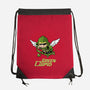 Green Cupid-None-Drawstring-Bag-imisko