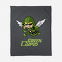 Green Cupid-None-Fleece-Blanket-imisko