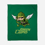 Green Cupid-None-Fleece-Blanket-imisko