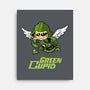 Green Cupid-None-Stretched-Canvas-imisko
