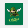 Green Cupid-None-Stretched-Canvas-imisko