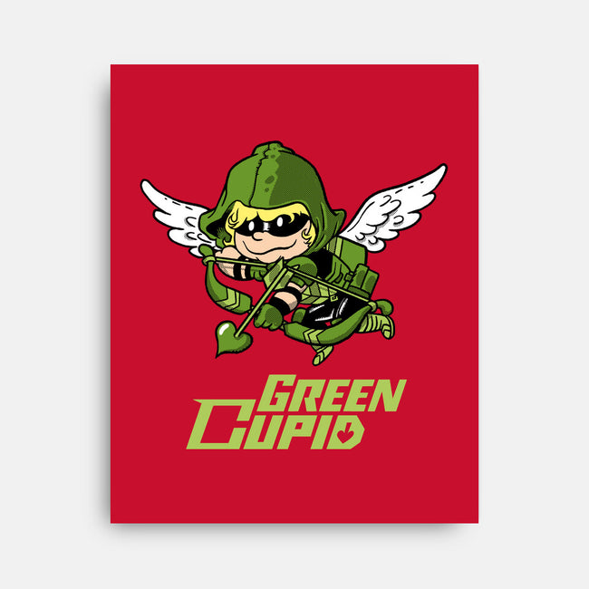 Green Cupid-None-Stretched-Canvas-imisko