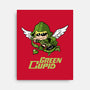 Green Cupid-None-Stretched-Canvas-imisko