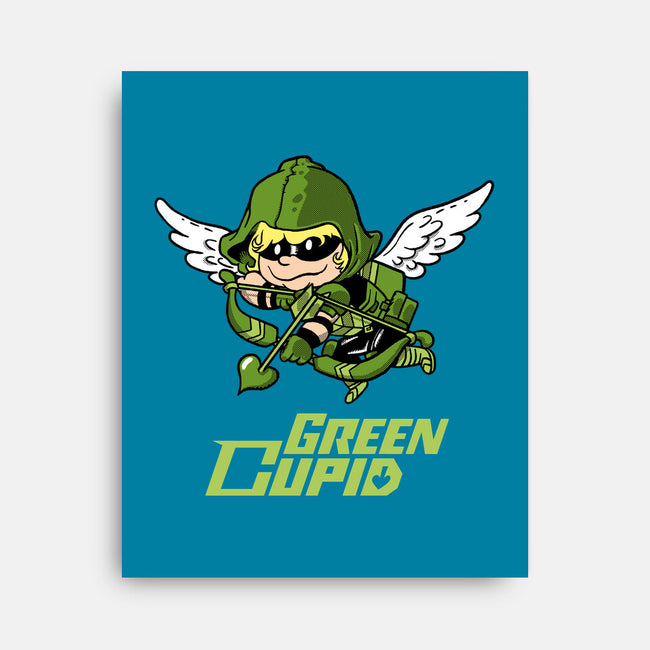Green Cupid-None-Stretched-Canvas-imisko