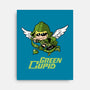 Green Cupid-None-Stretched-Canvas-imisko