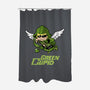 Green Cupid-None-Polyester-Shower Curtain-imisko