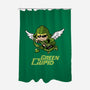 Green Cupid-None-Polyester-Shower Curtain-imisko