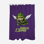 Green Cupid-None-Polyester-Shower Curtain-imisko