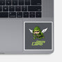 Green Cupid-None-Glossy-Sticker-imisko