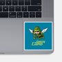 Green Cupid-None-Glossy-Sticker-imisko
