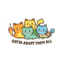Gotta Adopt Them All-Unisex-Basic-Tee-kg07