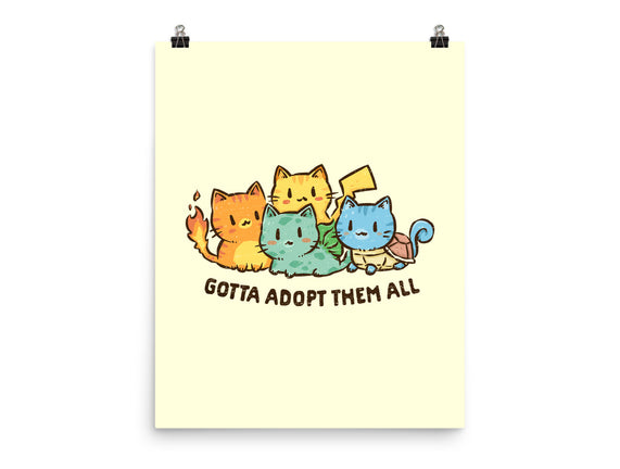 Gotta Adopt Them All