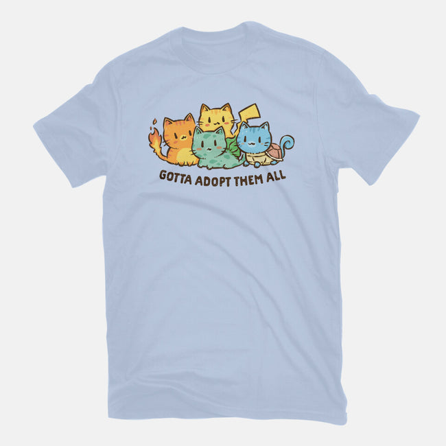 Gotta Adopt Them All-Mens-Basic-Tee-kg07