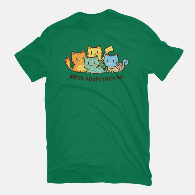 Gotta Adopt Them All-Unisex-Basic-Tee-kg07
