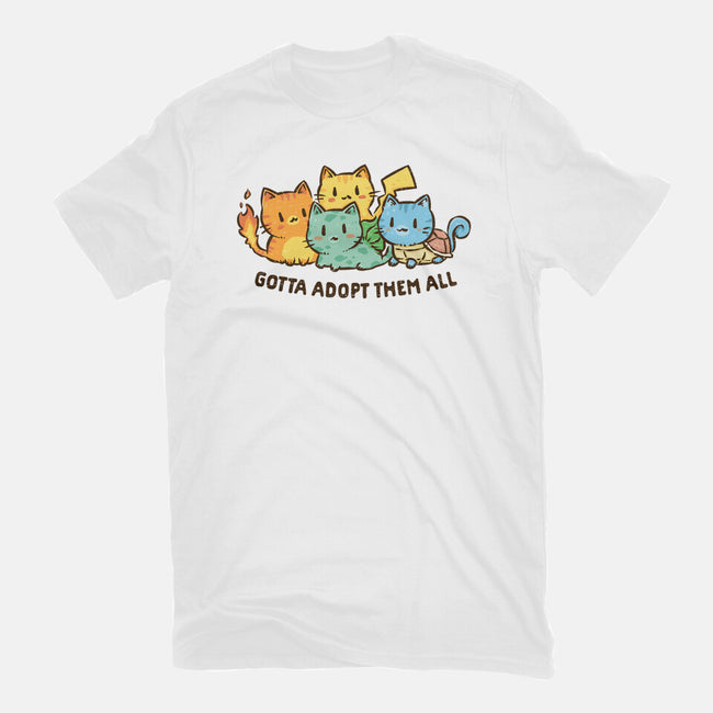 Gotta Adopt Them All-Mens-Premium-Tee-kg07