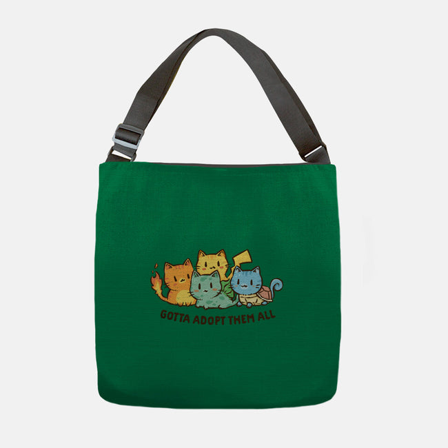 Gotta Adopt Them All-None-Adjustable Tote-Bag-kg07