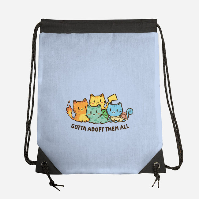 Gotta Adopt Them All-None-Drawstring-Bag-kg07