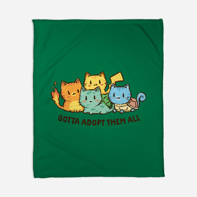 Gotta Adopt Them All-None-Fleece-Blanket-kg07
