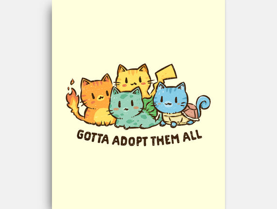 Gotta Adopt Them All