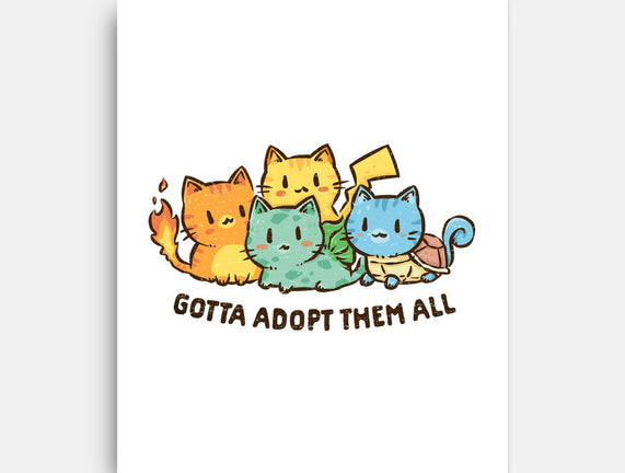 Gotta Adopt Them All