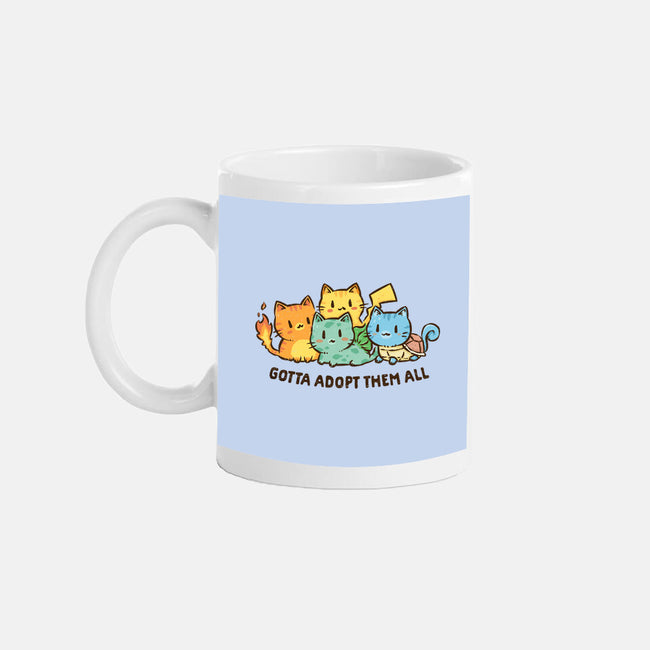 Gotta Adopt Them All-None-Mug-Drinkware-kg07