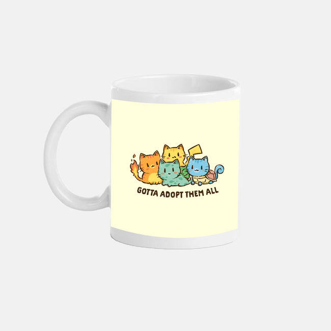 Gotta Adopt Them All-None-Mug-Drinkware-kg07