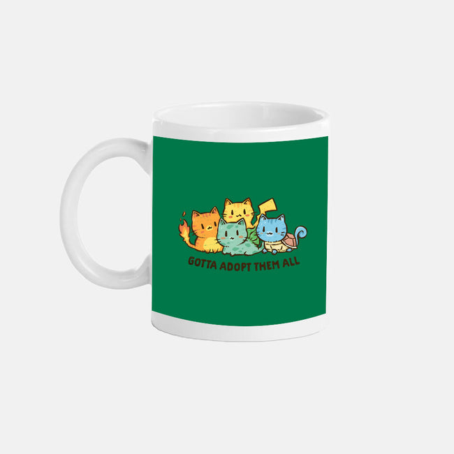Gotta Adopt Them All-None-Mug-Drinkware-kg07