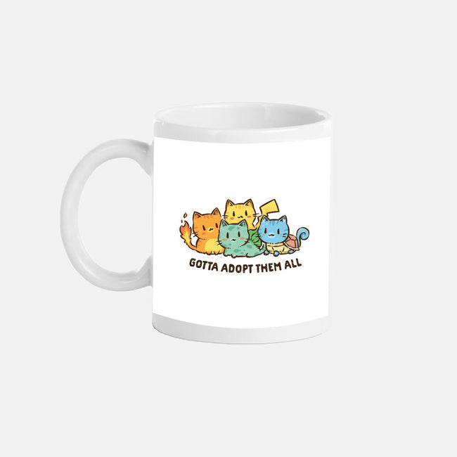Gotta Adopt Them All-None-Mug-Drinkware-kg07