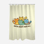 Gotta Adopt Them All-None-Polyester-Shower Curtain-kg07