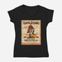 Captain Reynolds-Womens-V-Neck-Tee-NMdesign