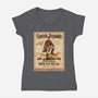 Captain Reynolds-Womens-V-Neck-Tee-NMdesign