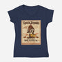 Captain Reynolds-Womens-V-Neck-Tee-NMdesign