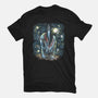 Starry Falcon-Mens-Heavyweight-Tee-zascanauta