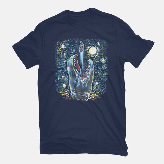 Starry Falcon-Mens-Heavyweight-Tee-zascanauta
