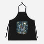 Starry Falcon-Unisex-Kitchen-Apron-zascanauta