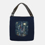 Starry Falcon-None-Adjustable Tote-Bag-zascanauta