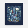 Starry Falcon-None-Stretched-Canvas-zascanauta