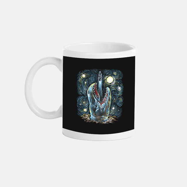 Starry Falcon-None-Mug-Drinkware-zascanauta